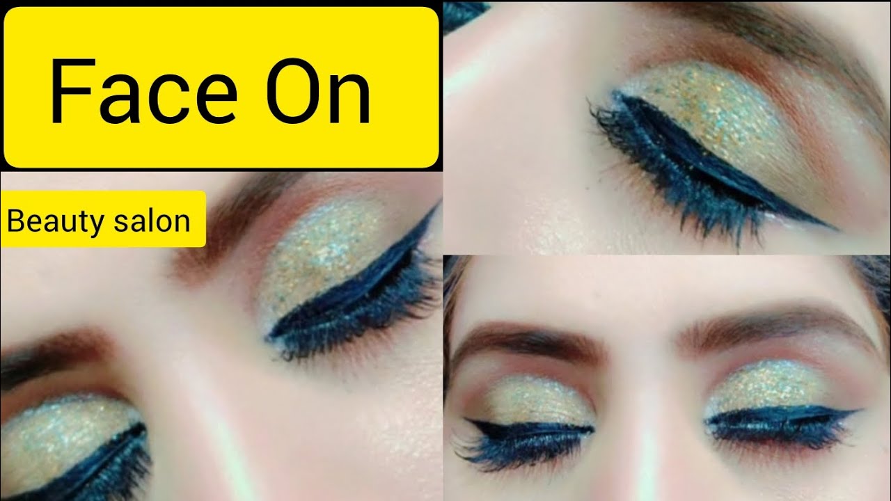 Soft glittere eyes/Face On Beauty Salon by Shagufta Abbas 