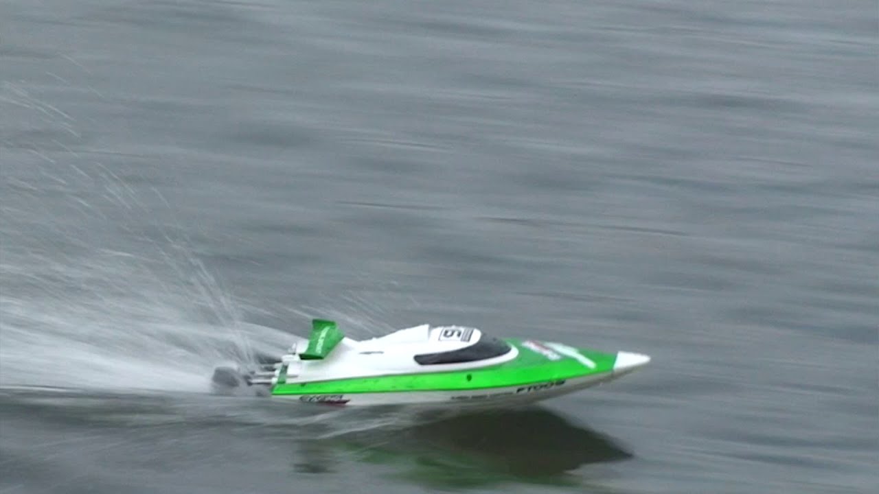 Feilun - FT009 High Speed ​​RC Boat - Обзор и первый запуск