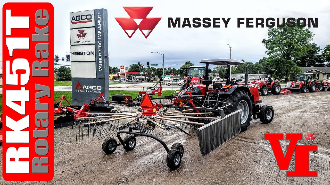 Massey Ferguson RK451T Rotary Rake (14' 9