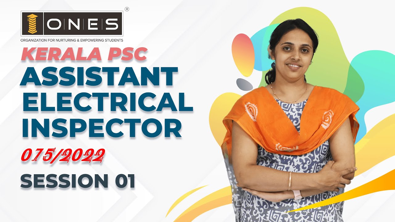 Kerala PSC | Assistant Electrical Inspector (075/2022) | Prev Question Paper Solution | Session 01