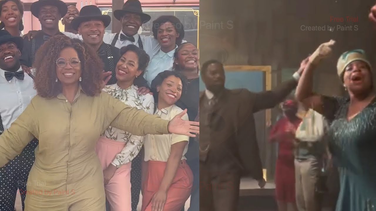 'Color Purple' Cast Sing Nas/Lauryn Hill, Kirk Franklin On Set
