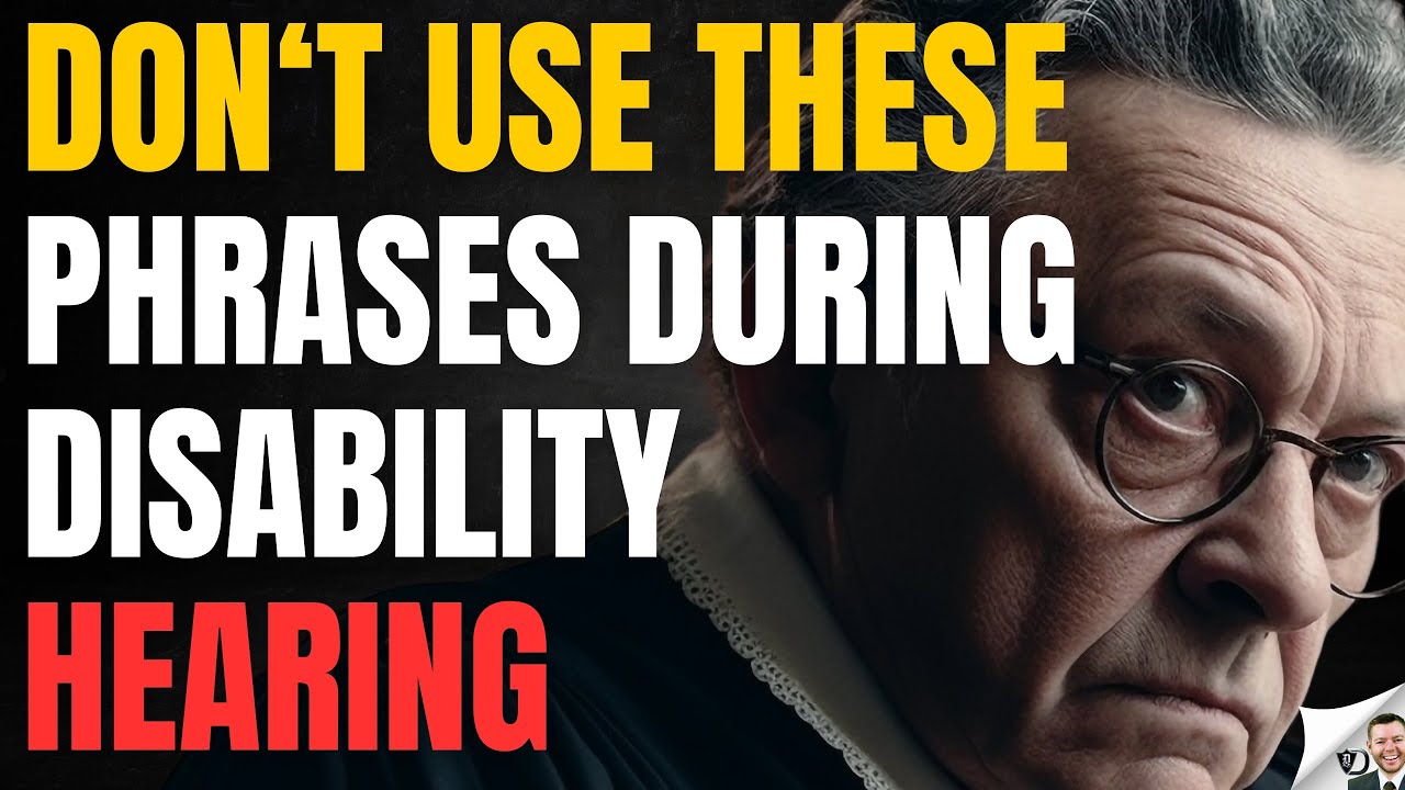 Off Limits Disability Phrases To Win Benefits