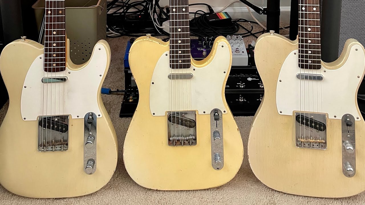 Ultimate Telecaster Shootout!! 1960 Fender | Danocaster | Jeff Senn