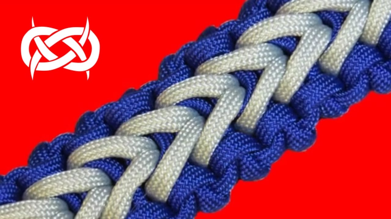 How to make a Crocodile Falls Sinnet Paracord Bracelet