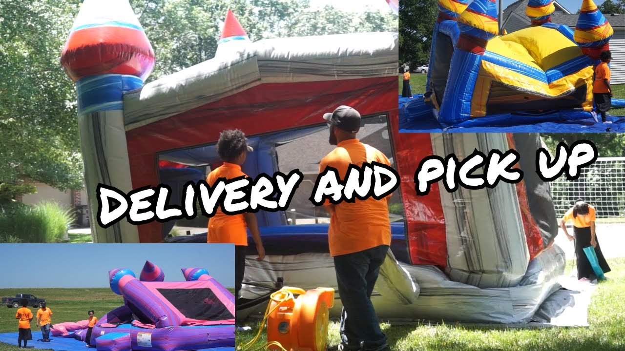 bounce house business weekend workflow