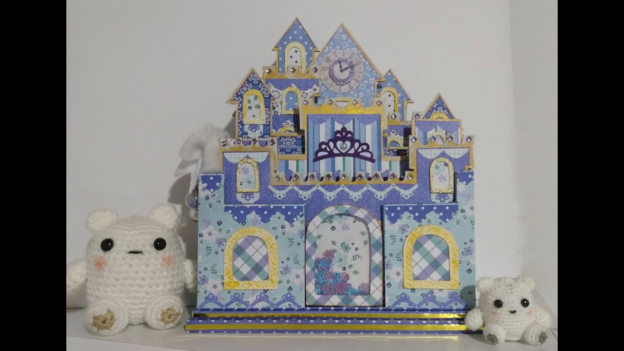 Como hacer un Álbum con forma de Castillo