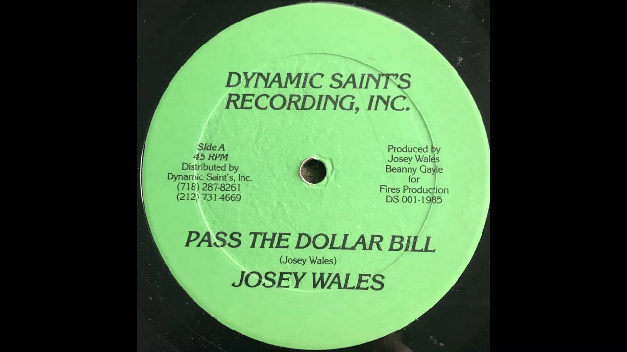 Josey Wales Pass The Dollar Bill