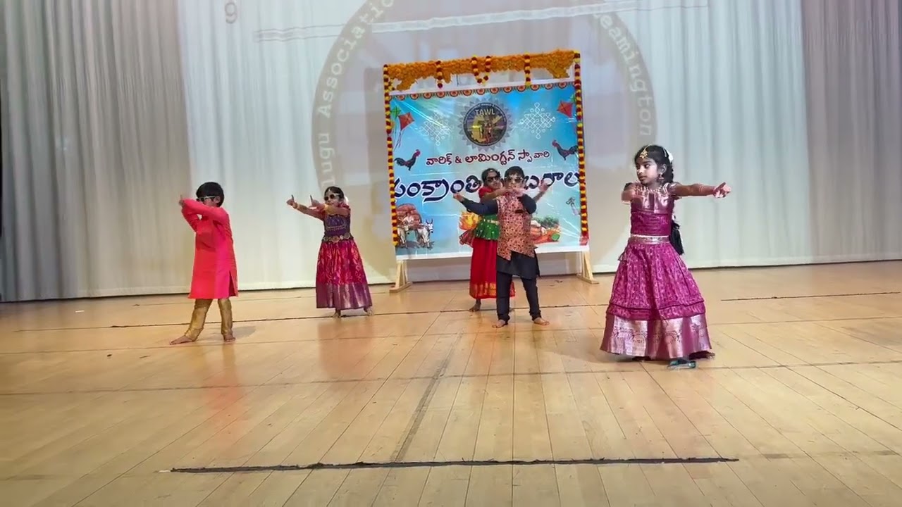 Cinema chupistha mama performance by kulfi and friends at sankrathi event 2024
