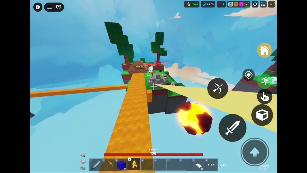 My first video ( bedwars)