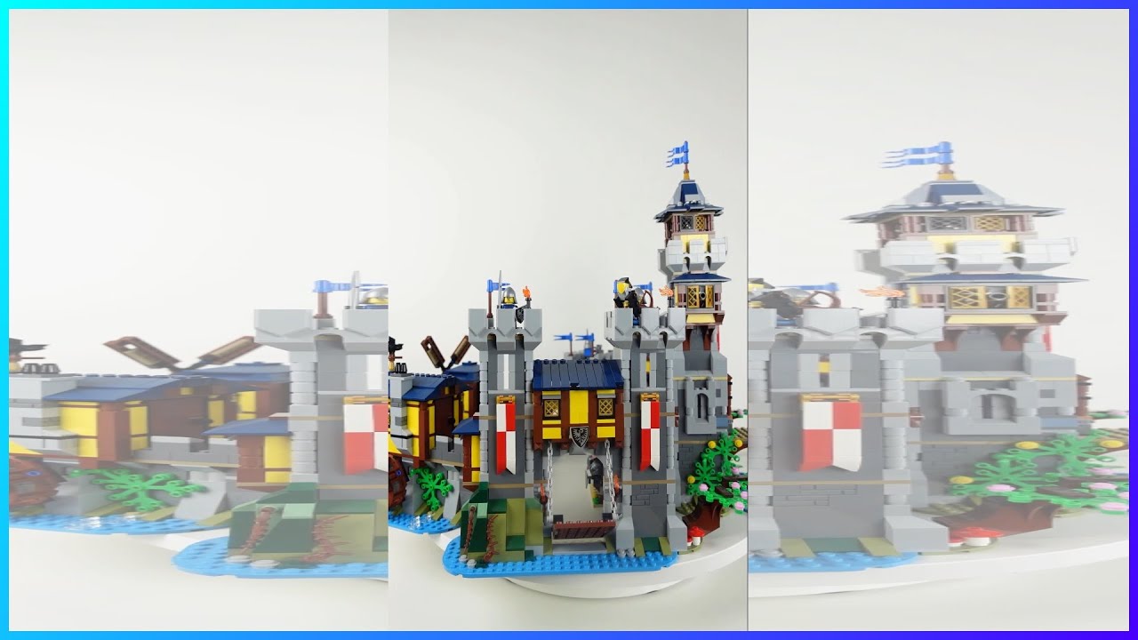 Combination of Castle, Tower and Marketplace