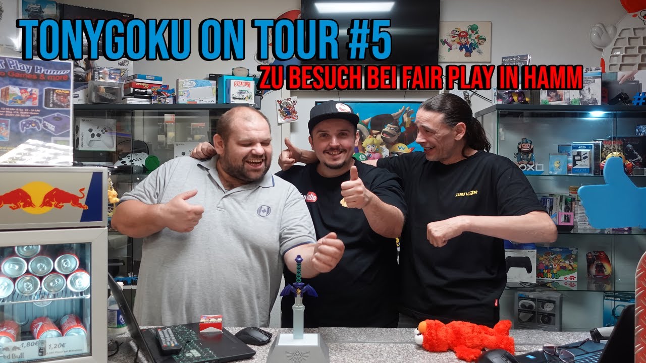 Zu Besuch bei Fair Play in Hamm 😁🎮 // TONYGOKU ON TOUR #5