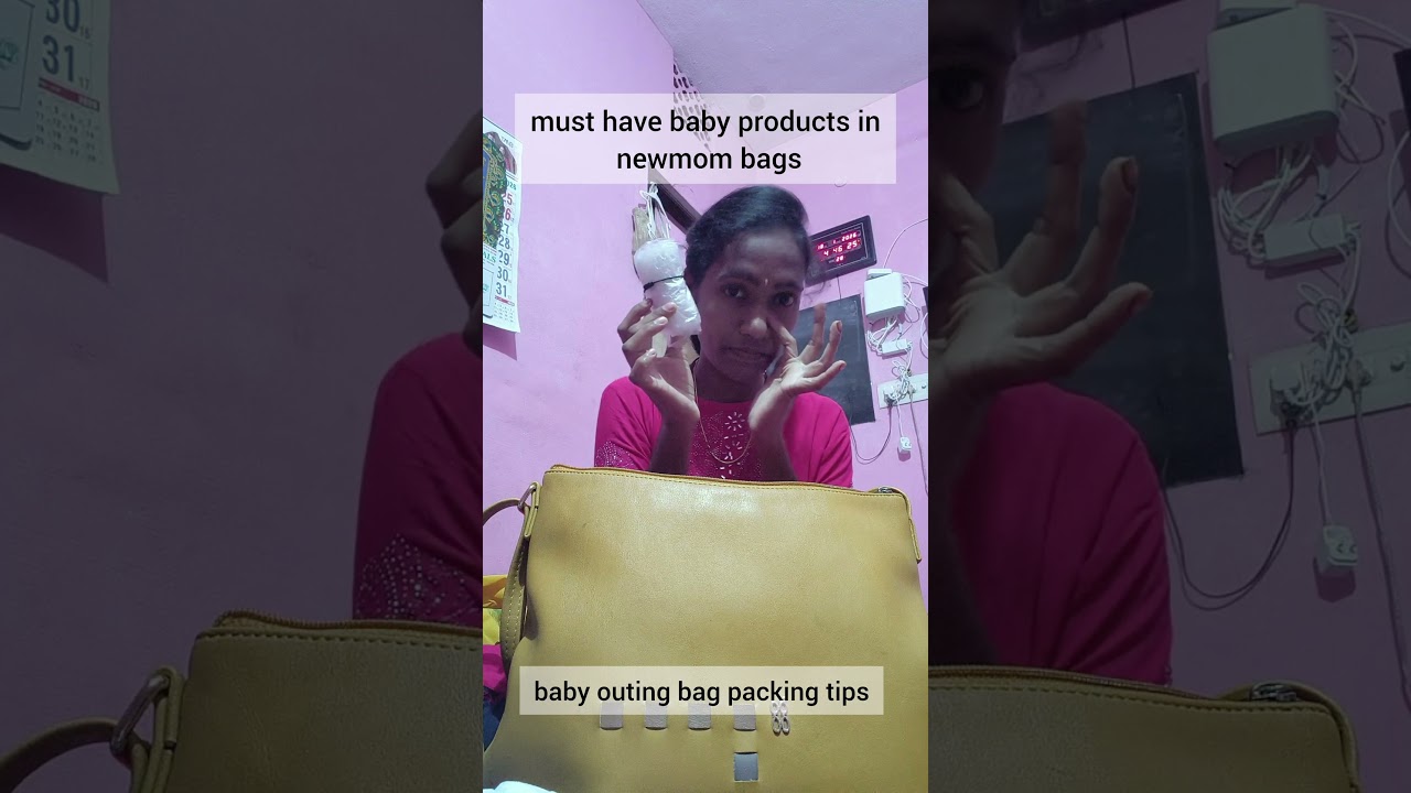 what i pack things on travel for baby tamil