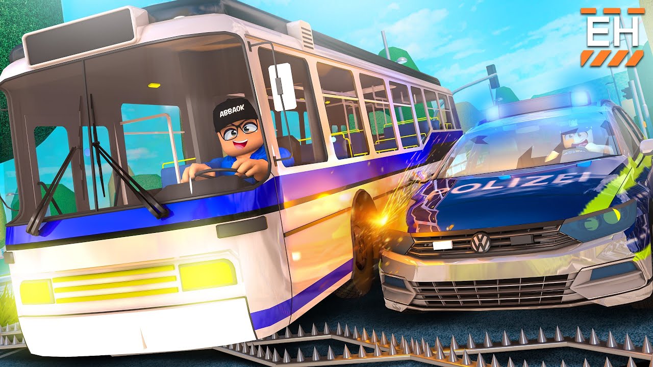 Als BUSFAHRER den JUWELIER, die BANK und das SCHIFF ausrauben (Notruf Hamburg Roblox)