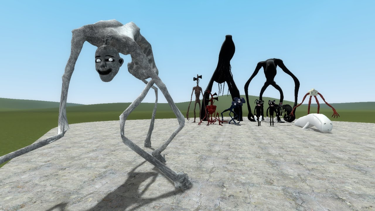 COUNTRY ROAD CREATURE VS TREVOR HENDERSON CREATURES!! Garry's Mod Sandbox