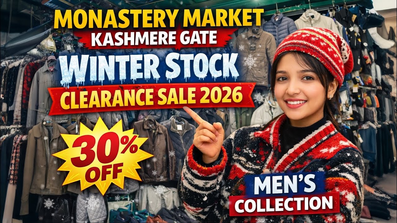 MONASTERY MARKET🤩- Stock Clearance Sale 2026 | Monastery Market Delhi | Best Shopping Market Delhi