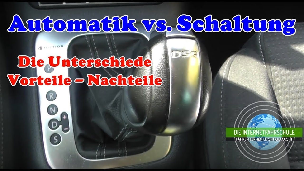 Automatik vs. Schaltwagen - Die Unterschiede - Fahrstunde