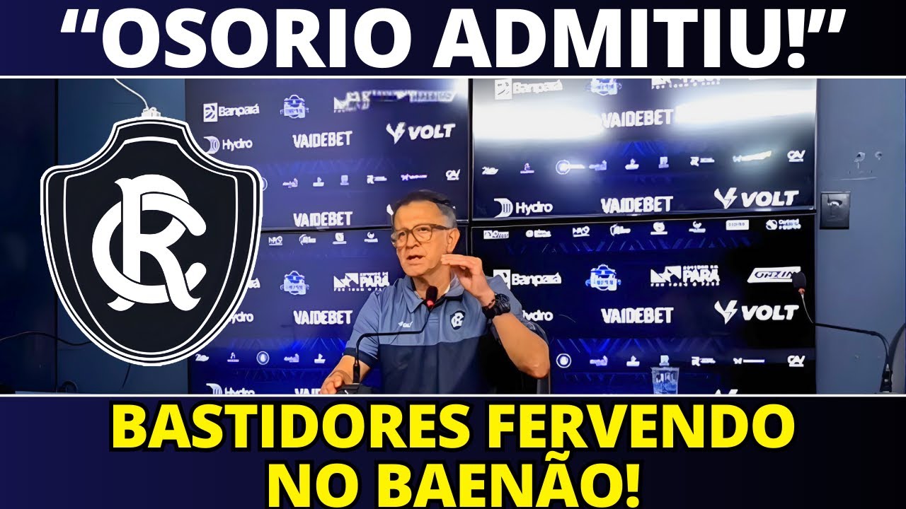 🔥👉ELE EXPLICOU TUDO! OSORIO QUEBRA O SILÊNCIO SOBRE AS 