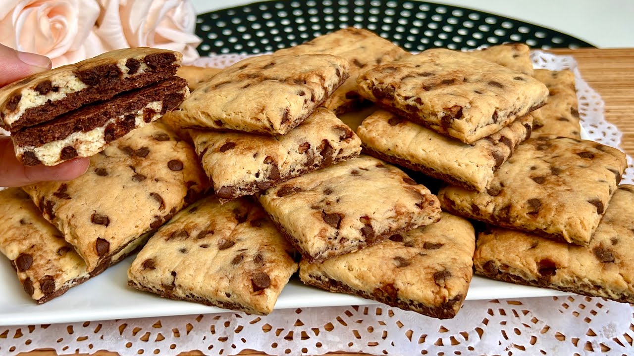 Рецепт за 5 минут! Печенье тает во рту! хорошо и легко, что вы будете делать каждый день!