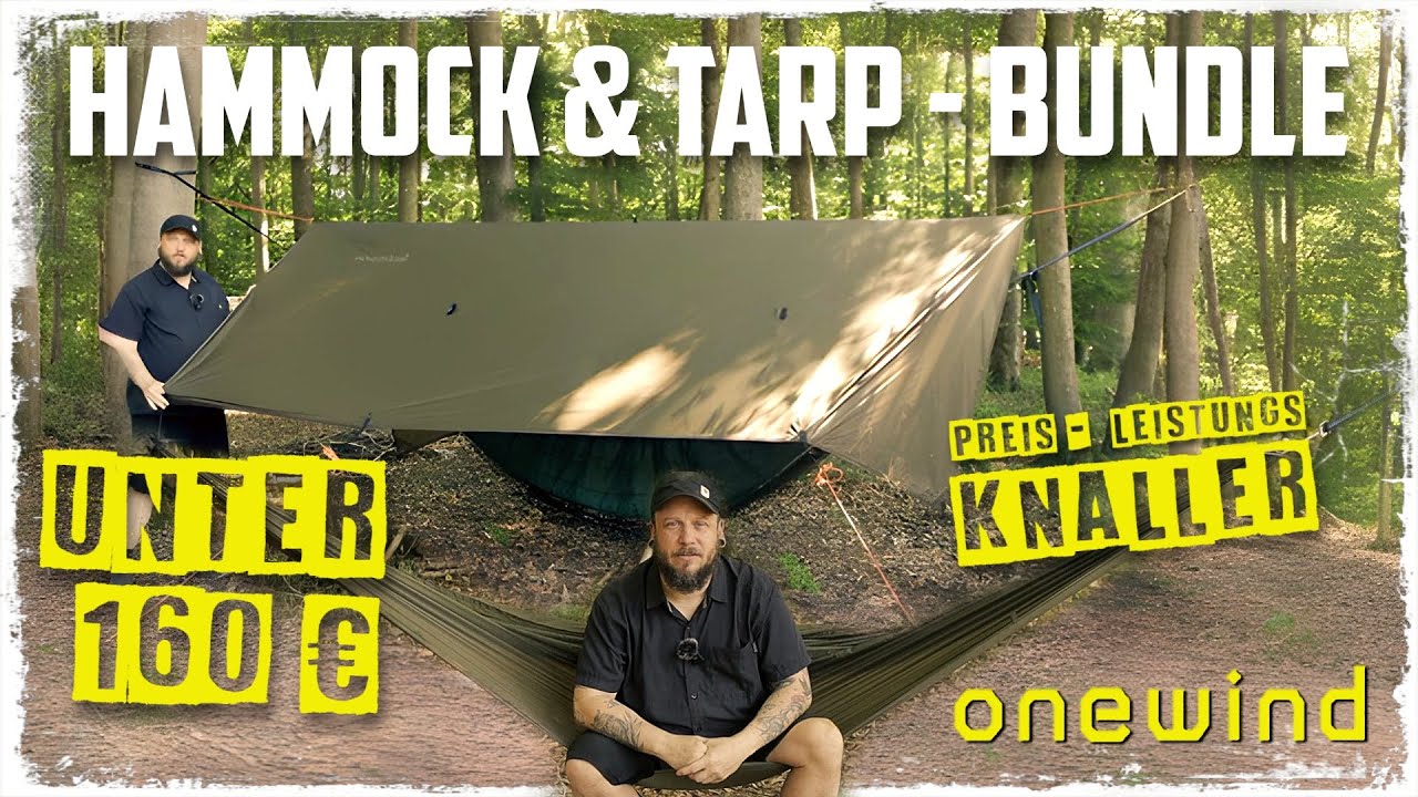 Der PREIS ist HEISS - Unter 160€ | HAMMOCK & TARP - Bundle von ONEWIND