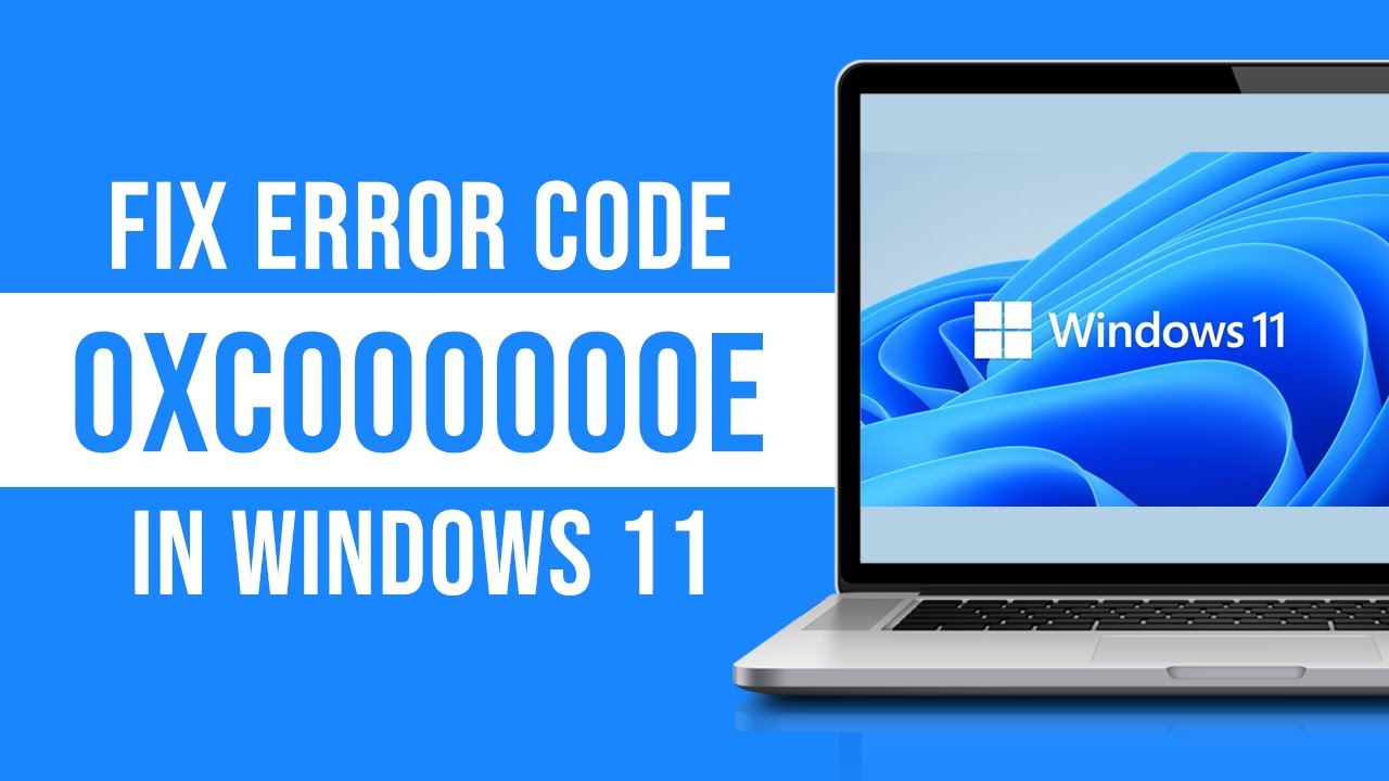 How To Fix Error Code 0xc000000e in Windows 11 (Fixed)