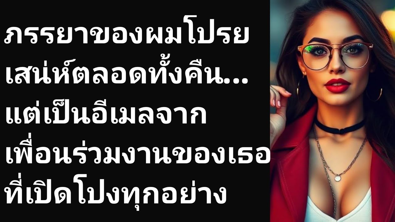 ภรรยาของผมโปรยเสน่ห์ตลอดทั้งคืน… แต่เป็นอีเมลจากเพื่อนร่วมงานของเธอที่เปิดโปงทุกอย่าง