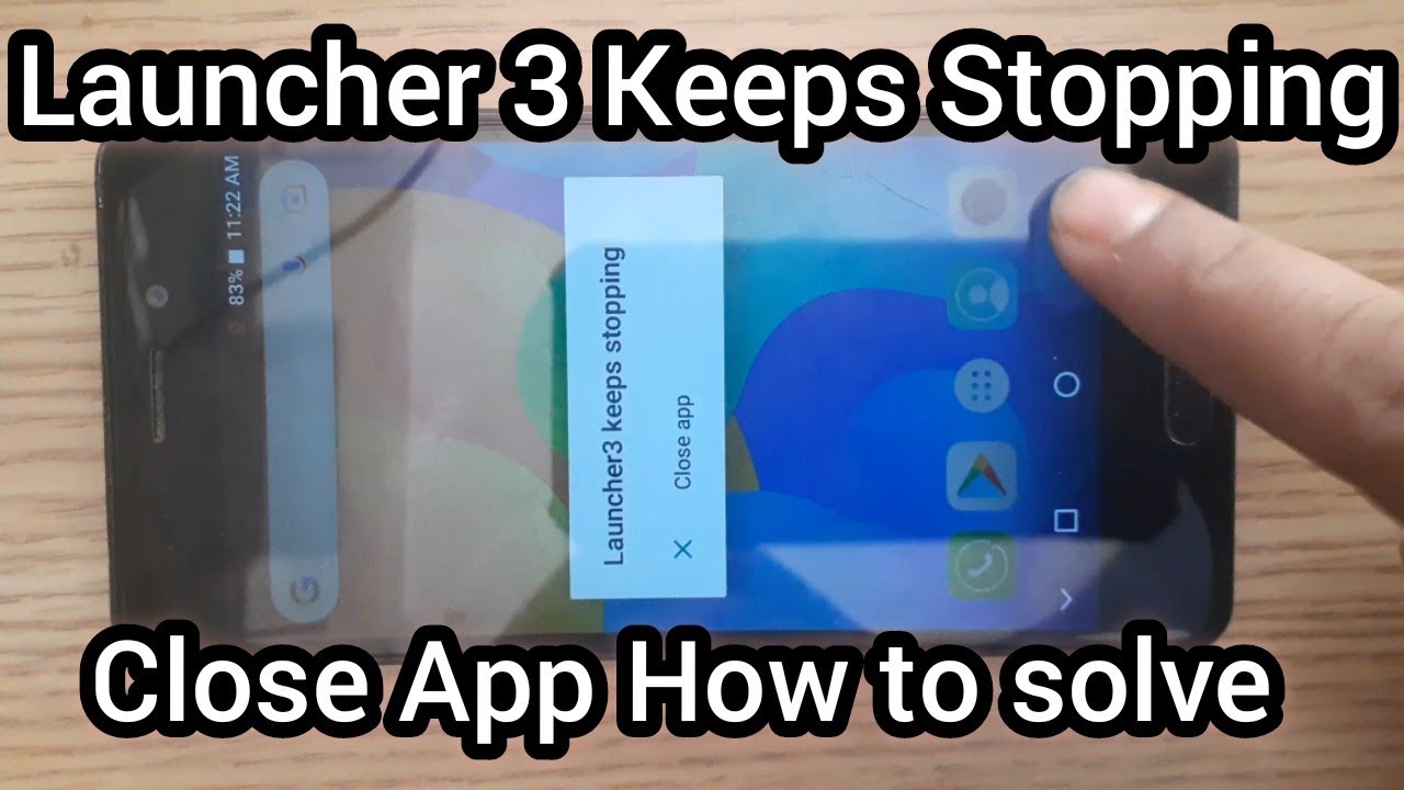 launcher3 keeps stopping micromax/launcher 3 stopped working android How To Fix in 2022