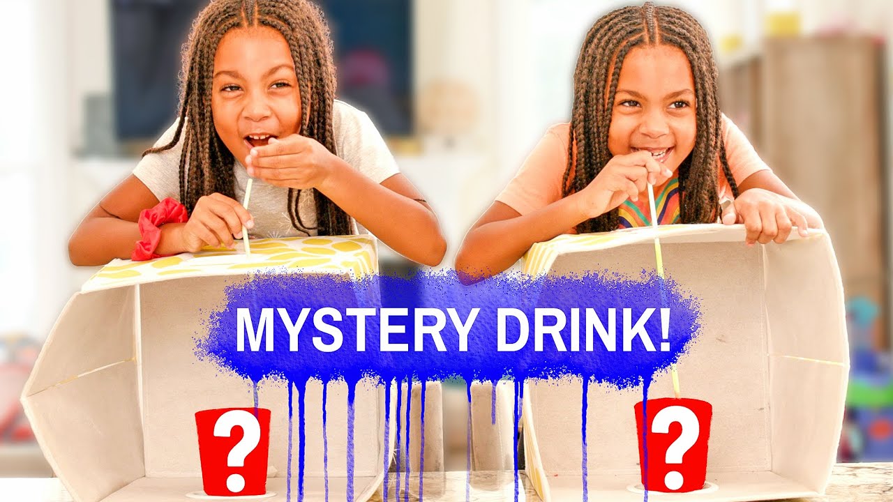 Mystery Drink Challenge | She Picked The Wrong Drink!