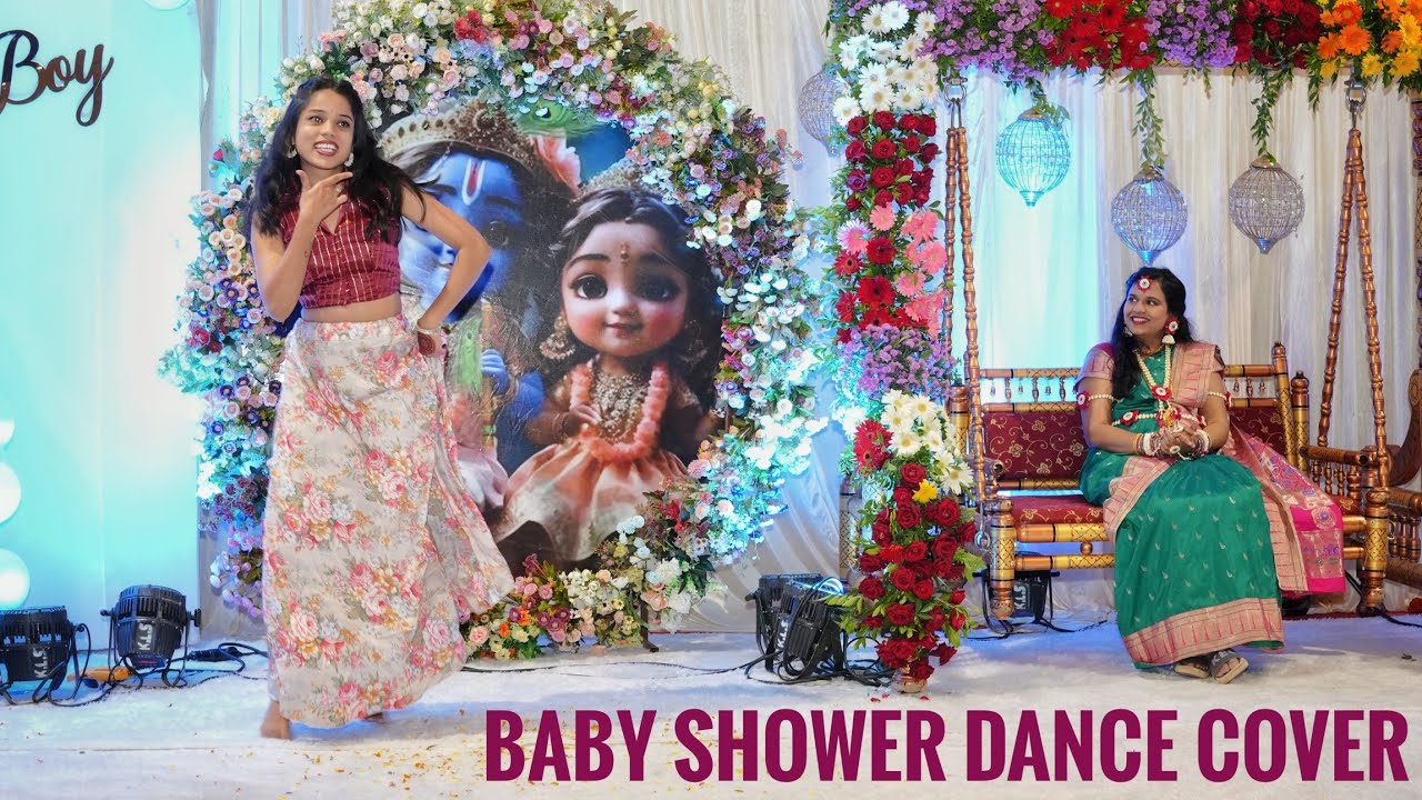 Baby Shower Dance Cover | Dil se bandhi ek dor × Aashiyan × Dhiktana tiktana dhiktaka | Easy Steps