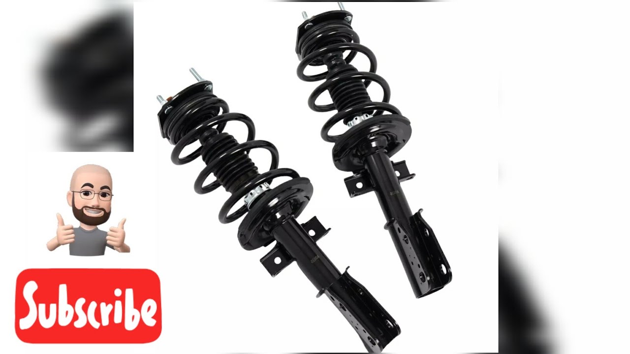 2009 - 2017 Chevy Traverse, amortiguadores delanteros, front shocks