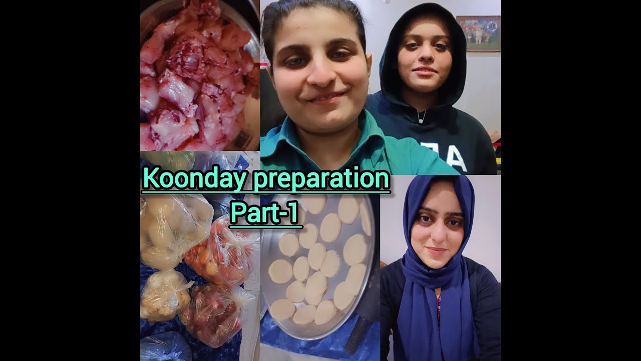 || Koonday preparation Par-1 || @sadiaadnan4497