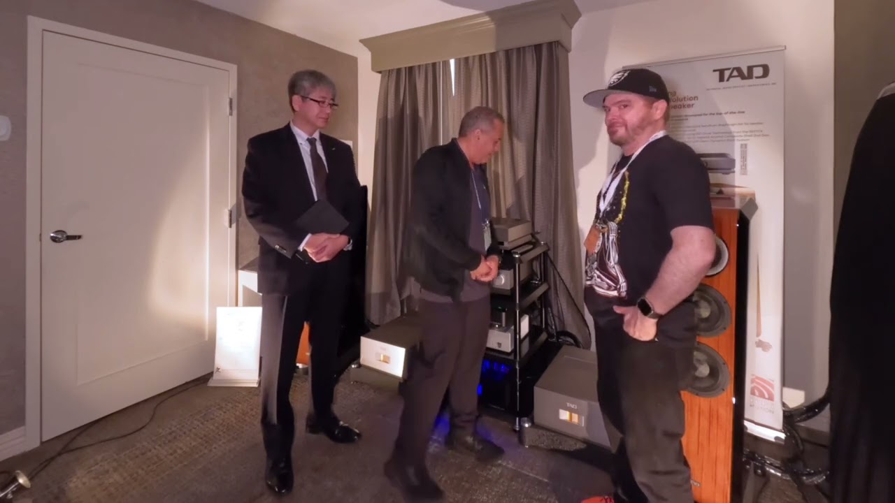 Interview: TAD Labs Grand Evolution One Speakers at Capital Audiofest 2023