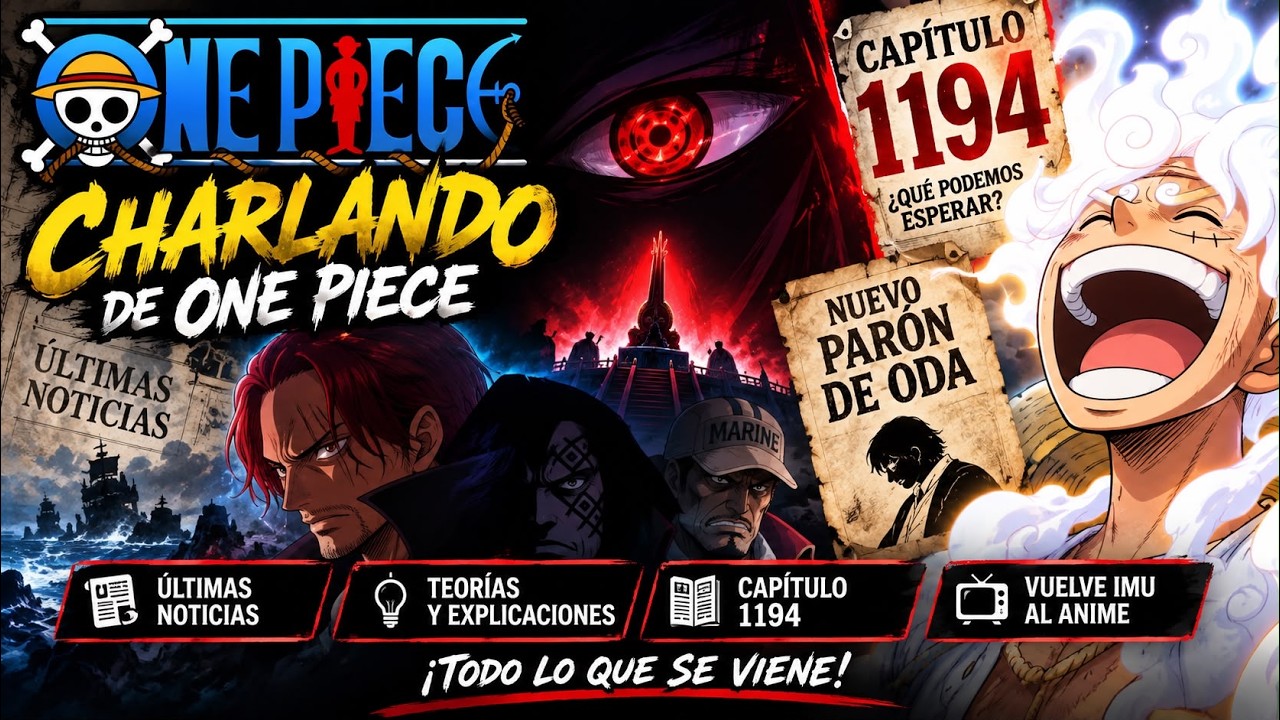 ONE PIECE 1194: &iexcl;PAR&Oacute;N DE ODA Y VUELVE IMU! 🔥 | Noticias + Teor&iacute;as