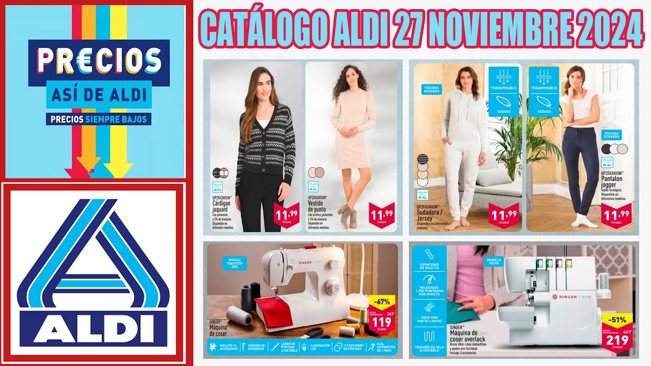 ALDI | Folleto ALDI | Bazar Ofertas ALDI 27 de NOVIEMBRE de 2024 | Catálogo ALDI 27 NOVIEMBRE 2024