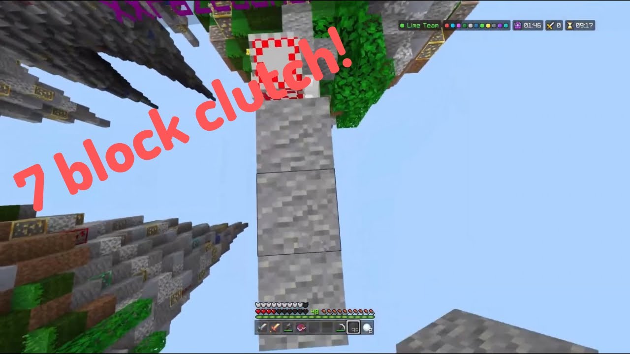 Evident does a 7 block clutch on a Hacker