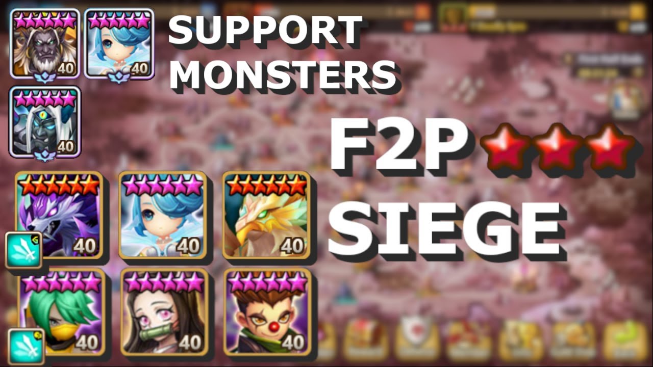 How F2P Can I Go in G3 Siege? - Summoners WAR