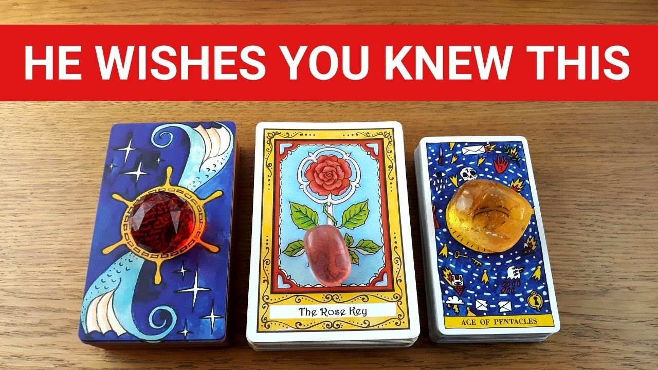 WHAT IS HE *DYING* TO TELL YOU? 😲💖🤫 *Pick A Card* Love Tarot Reading Twin Flame Soulmate Ex