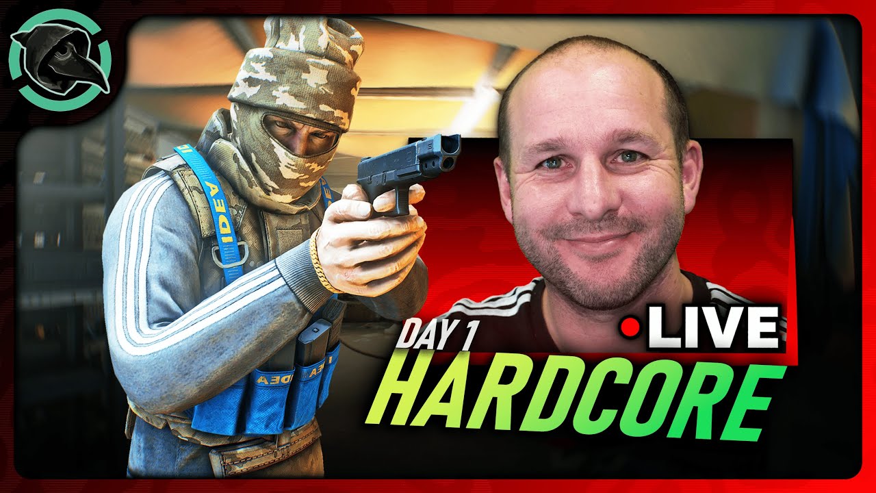 HARDCORE DAY 1 FILMING! (Part 1) - Escape From Tarkov