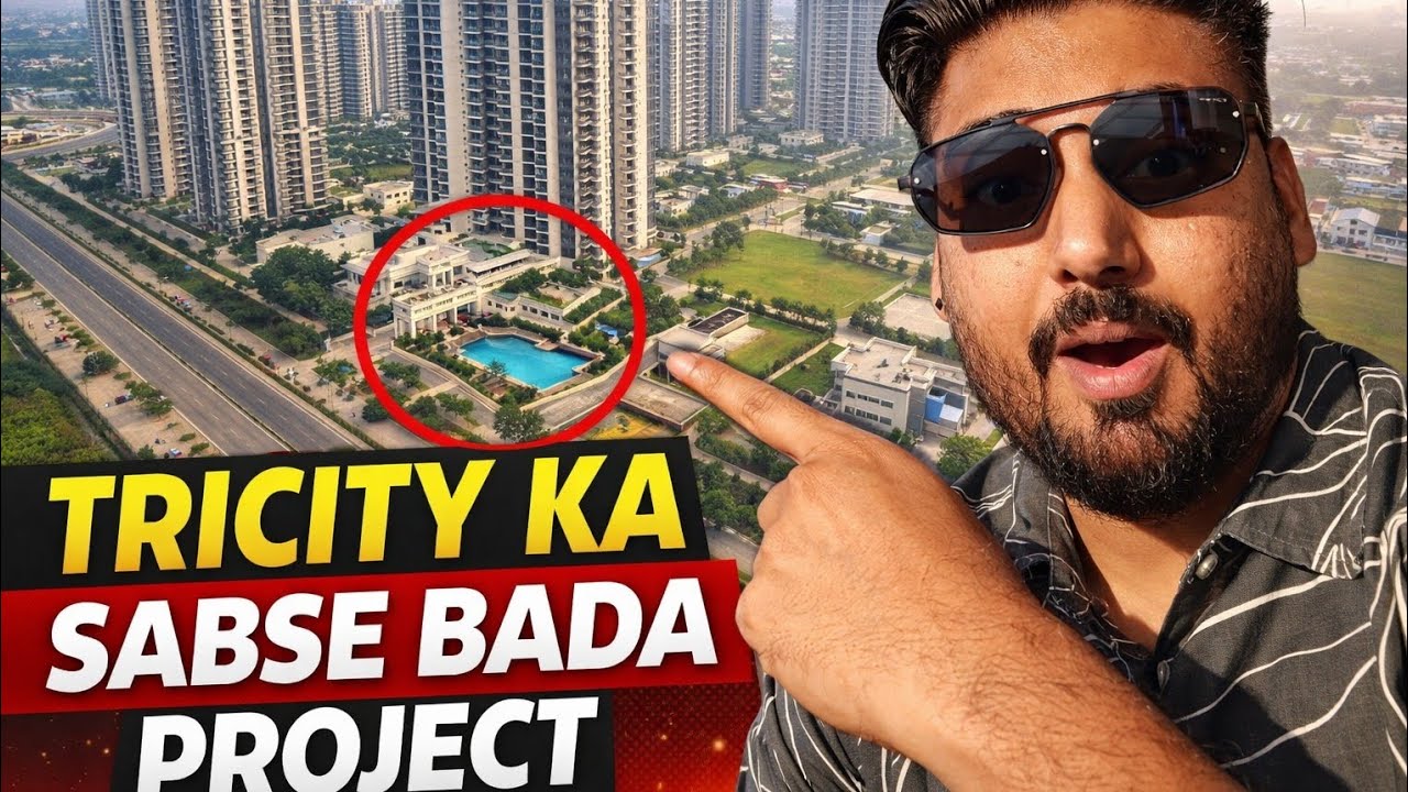 Tricity’s Biggest High-Rise? | 4BHK Luxury in Sector 66A | Falcon View Tour | Realtor Lucky Bains