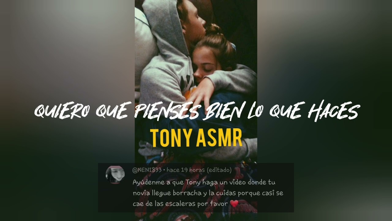 NOVIO TE REGAÑA PORQUE LLEGAS BO-RR4-CHA ASMR / ASMR ROLEPLAY / ASMR NOVIO
