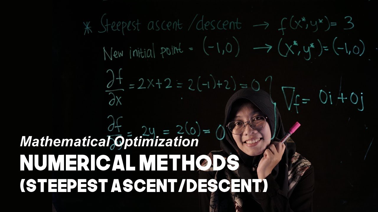 Mathematical Optimization | Chapter 5.3 : Steepest Ascent/Descent | Indonesian