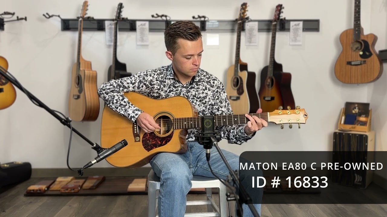 Maton Guitars EA 80C Dreadnought #16833