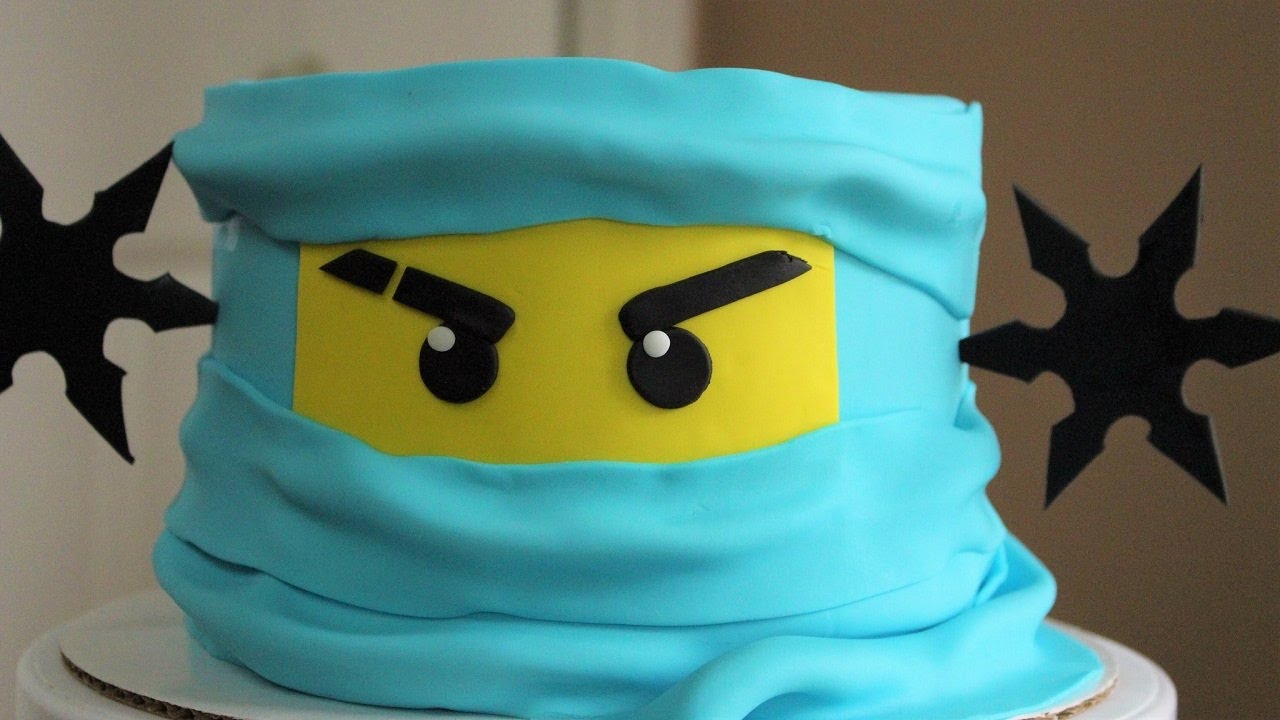 Урок по изготовлению торта Lego Ninjago!