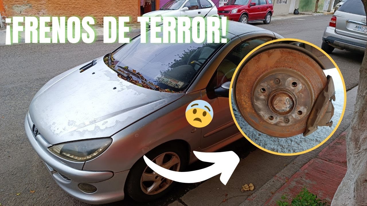 Cambio de frenos a Peugeot 206 cc | HS PERFORMANCE