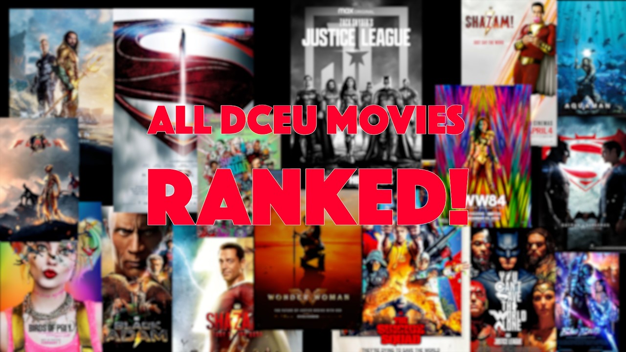 All DCEU Movies Ranked!