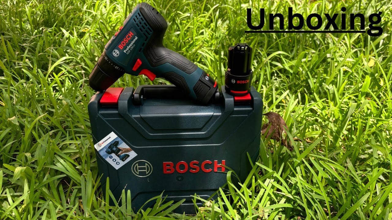 BOSCH GSR 120-Li Cordless Drill Driver (DoubleBattery) #unboxing #review #flipkart