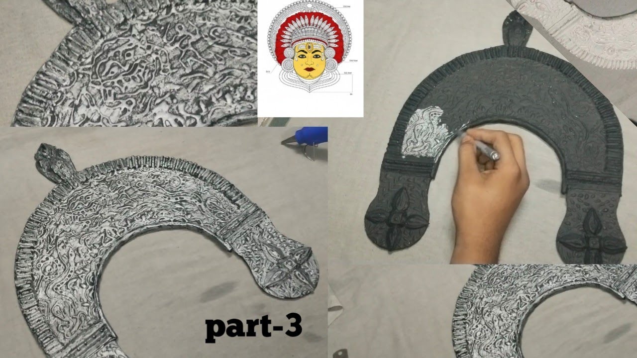 Kantara Mukut Banane Ka final part-3 How To Make Kantara Mukut|Panjurli Deiva|kantara|