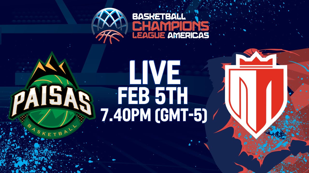 Paisas Basketball v Real Estel&iacute; | Full Basketball Game |Basketball Champions League Americas 2024-25