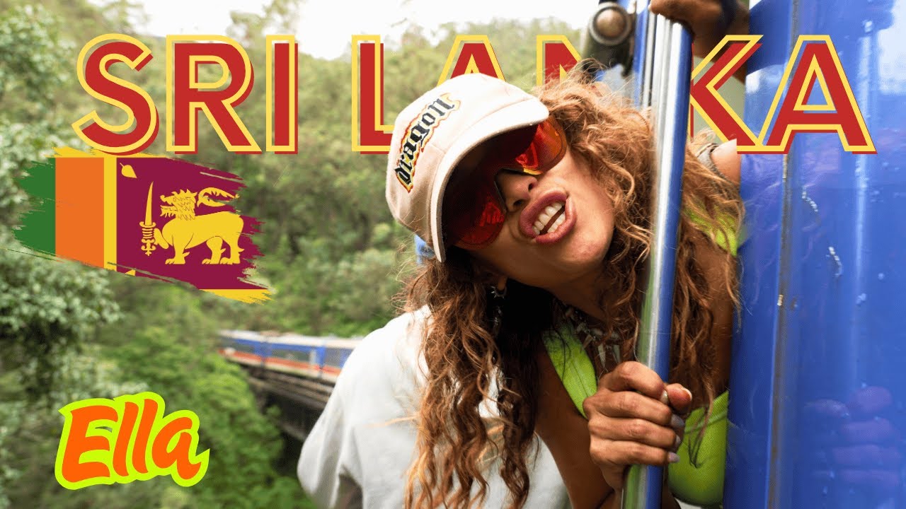 SRI LANKA🇱🇰 Epic FOOD TOUR  on the ELLA Train 🚂🐘🌴
