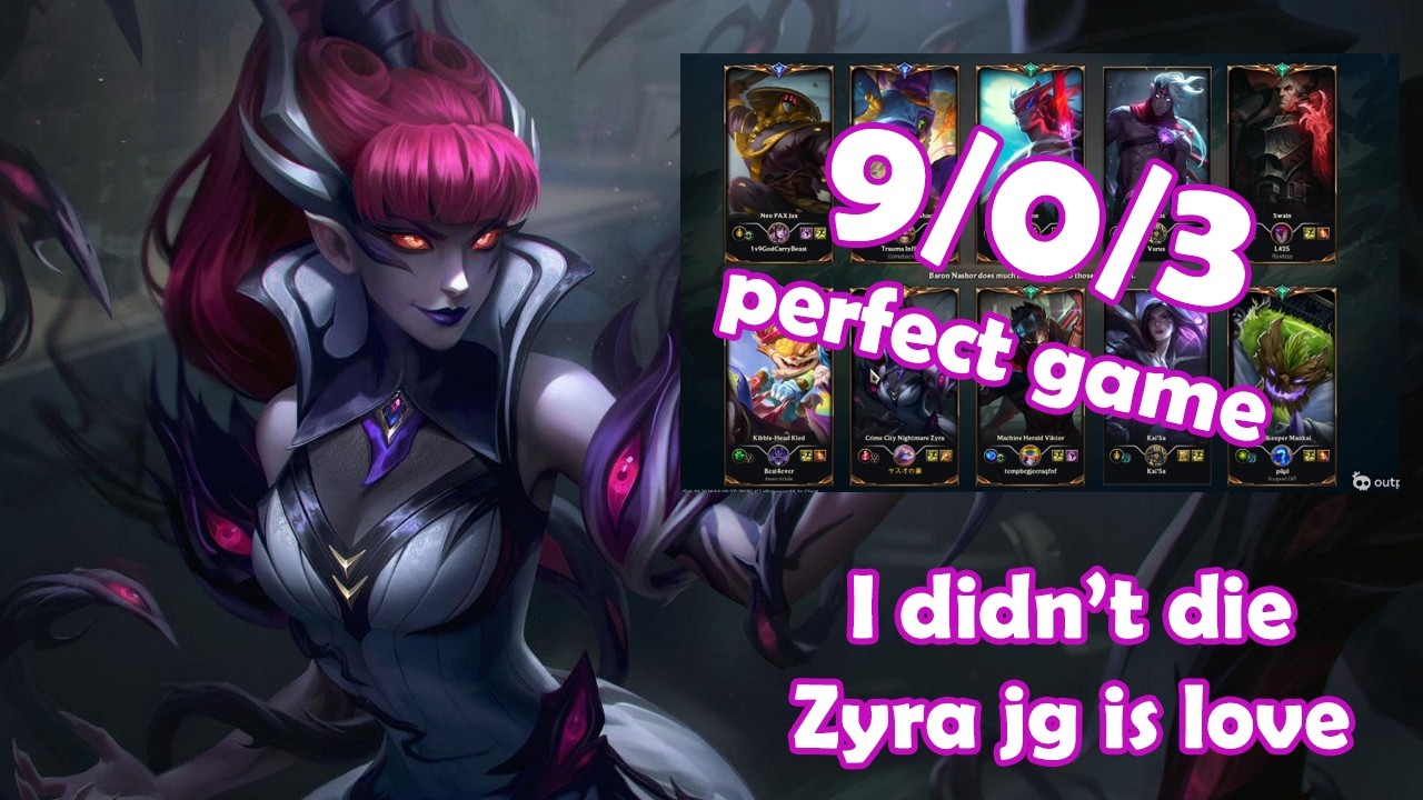 Dairy Game 2: Playing EUW with 120 pings!! OTP Zyra JG !!! Shaco didn't invade free win!