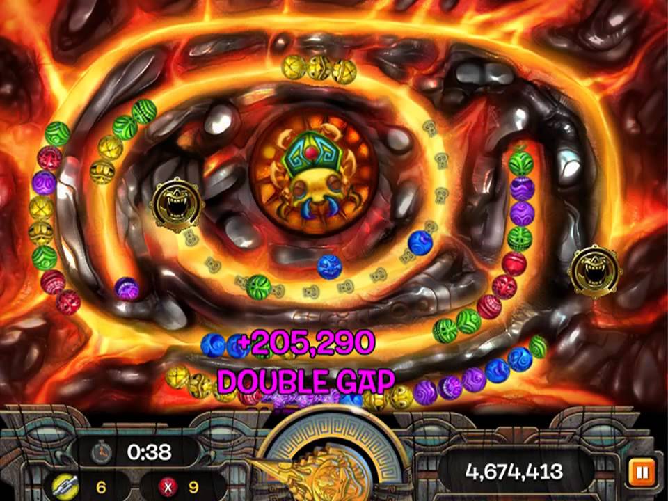 Zuma Blitz Kroakatoa - Lava Board (15.7 million, Spirit Beetle)